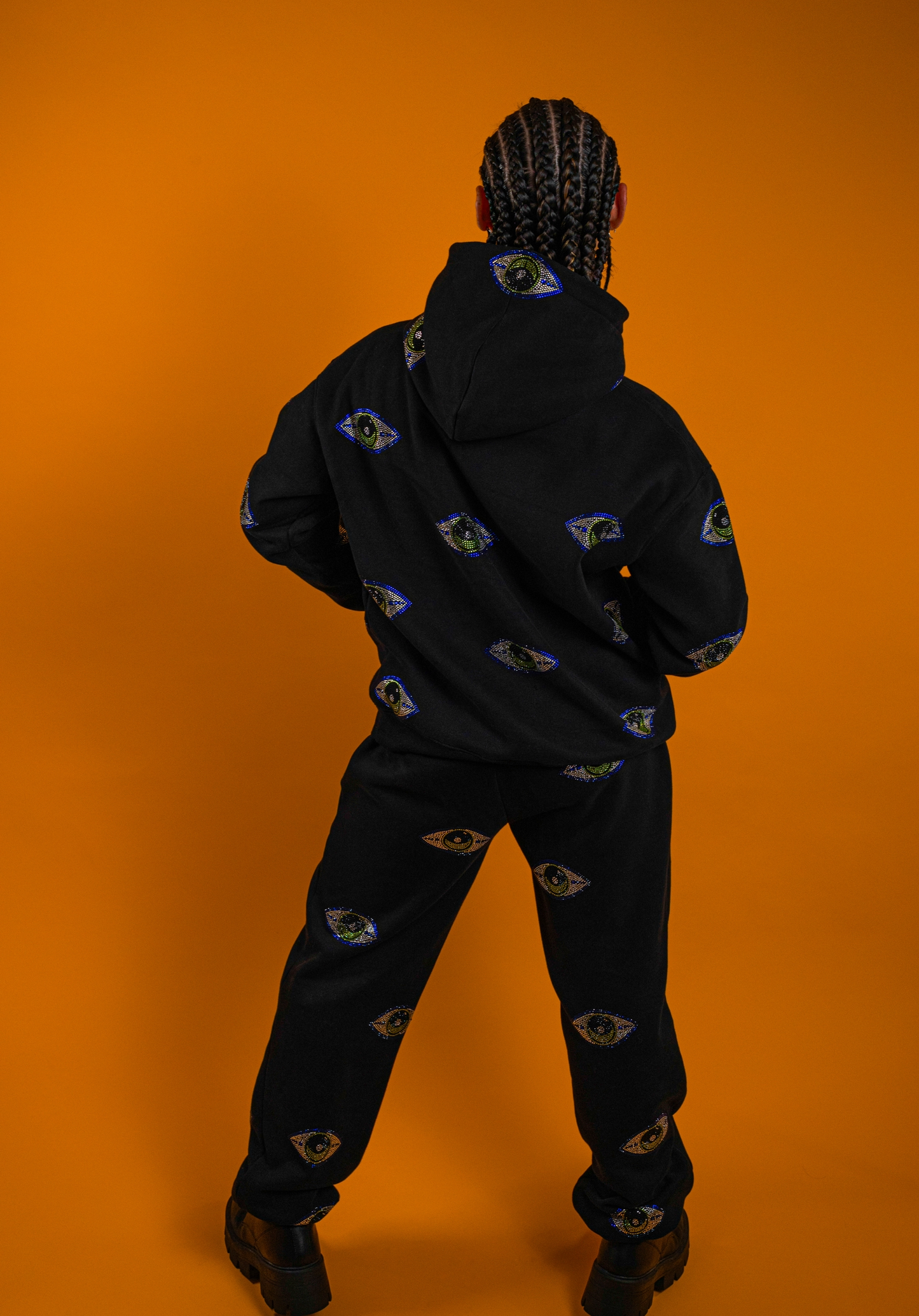 CHOKED EYE HOODIE SWEATSUIT